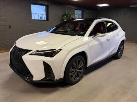 White 2023 Lexus UX 250h F SPORT Handling for sale in DuBois, PA