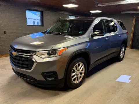 Gray 2021 Chevrolet Traverse LS for sale in DuBois, PA