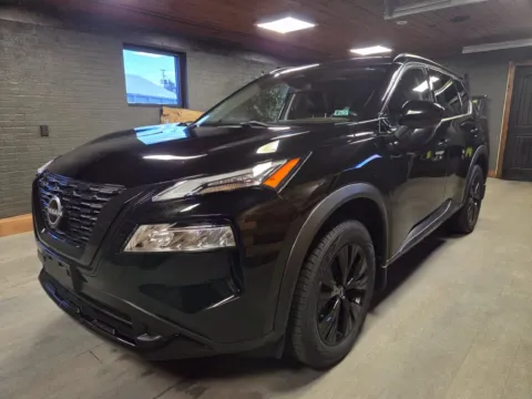 Black 2023 Nissan Rogue SV for sale in DuBois, PA