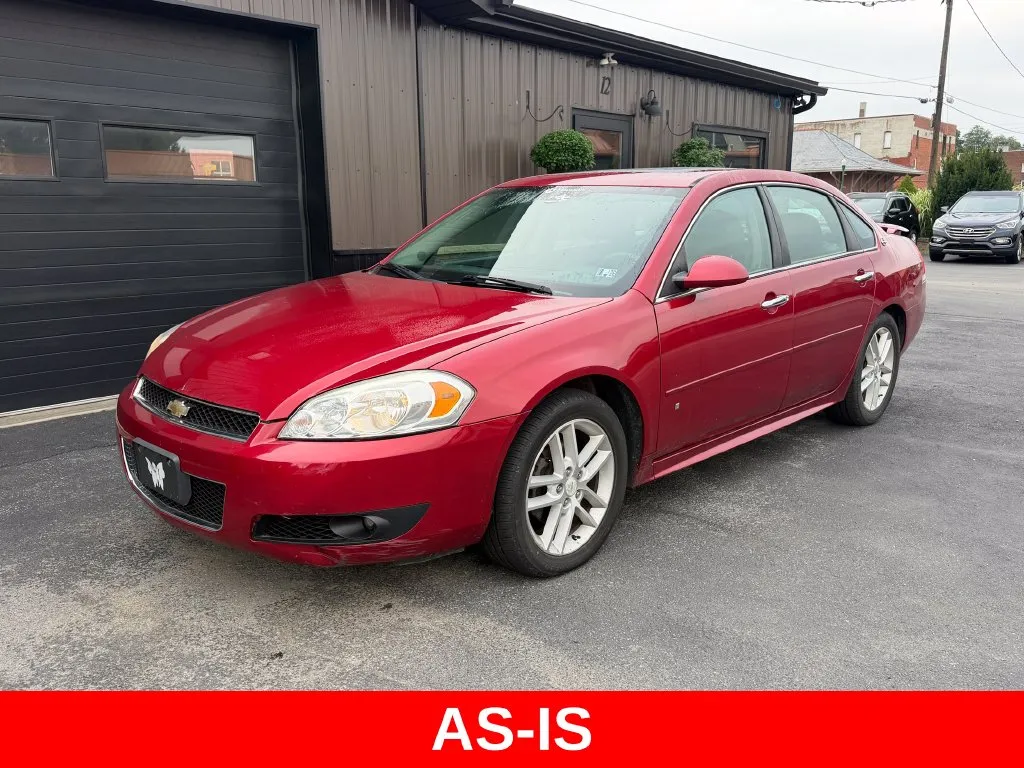 Red 2015 Chevrolet Impala Limited LTZ for sale in DuBois, PA