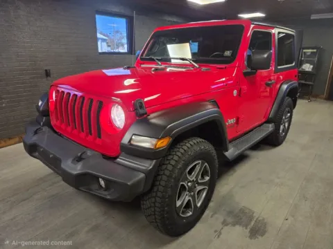 Red 2021 Jeep Wrangler Sport S for sale in DuBois, PA