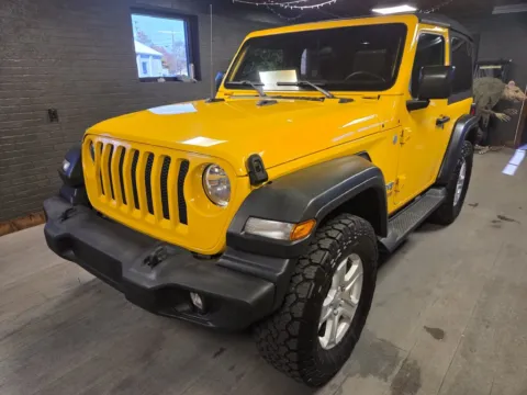 Yellow 2018 Jeep Wrangler Sport S for sale in DuBois, PA