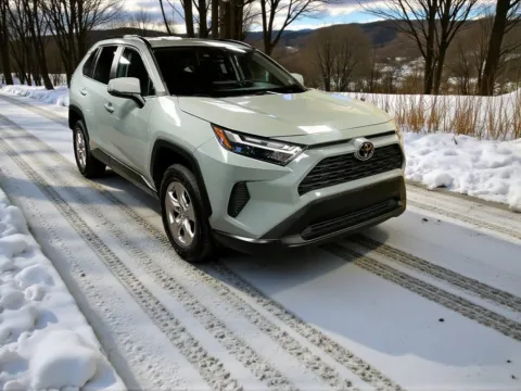 Green 2022 Toyota RAV4 XLE for sale in DuBois, PA