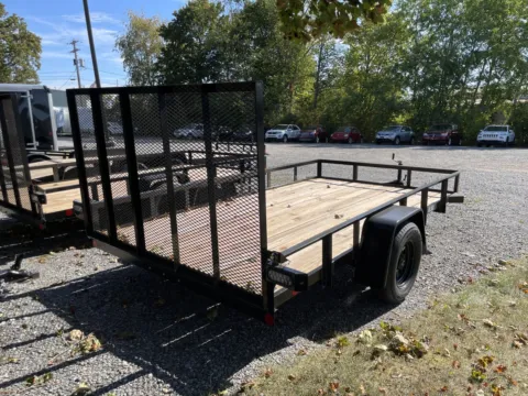 Photos of 2025 Car Mate 6x12 Angle Iron Trailer (80") for sale in DuBois, PA at Kurt Johnson Auto Sales & Service