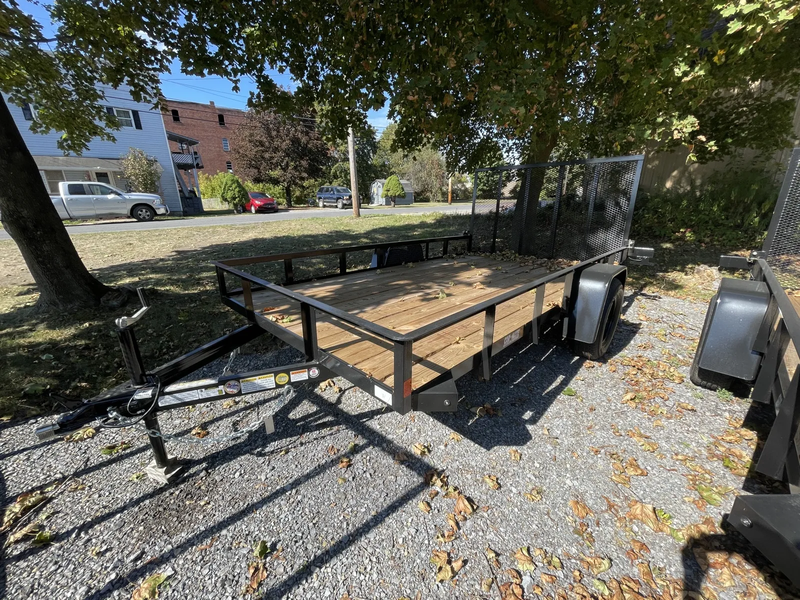 2025 Car Mate 6x12 Angle Iron Trailer (80") for sale in DuBois, PA