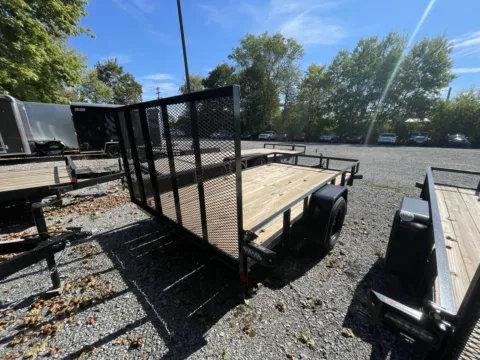 Photos of 2025 Car Mate 6x12 Angle Iron Trailer (80") for sale in DuBois, PA at Kurt Johnson Auto Sales & Service
