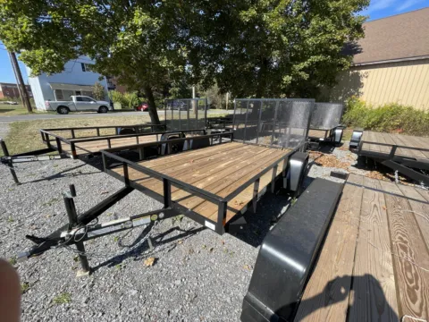 2025 Car Mate 6x12 Angle Iron Trailer (80") for sale in DuBois, PA
