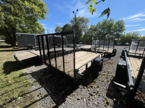 Photos of 2025 Car Mate 6x12 Angle Iron Trailer (80") for sale in DuBois, PA at Kurt Johnson Auto Sales & Service
