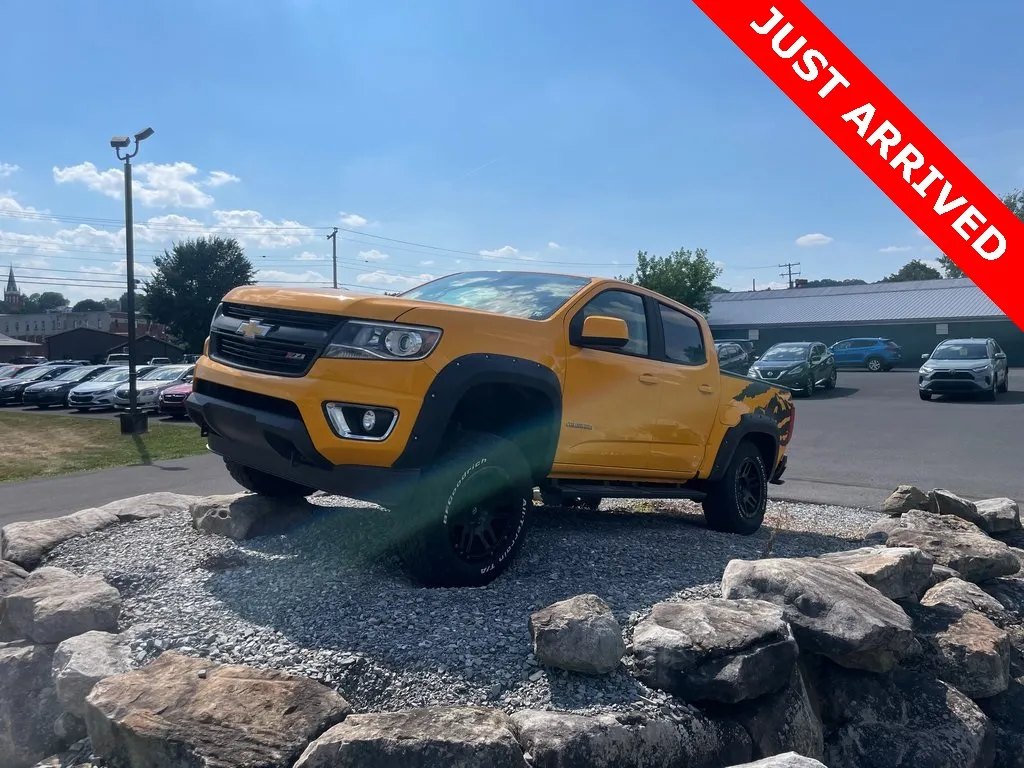 Yellow 2018 Chevrolet Colorado Z71 for sale in DuBois, PA