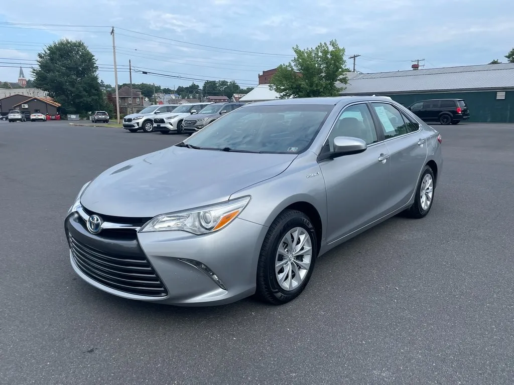 Red 2017 Toyota Camry Hybrid LE for sale in DuBois, PA