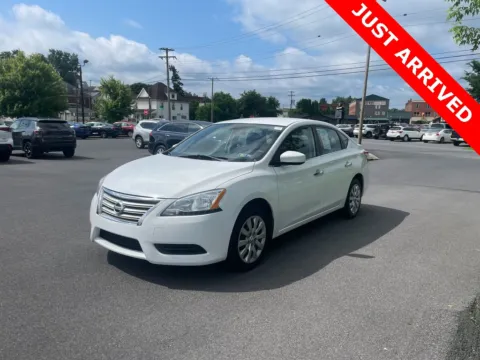 White 2015 Nissan Sentra SV for sale in DuBois, PA