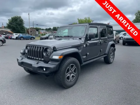 Gray 2021 Jeep Wrangler Unlimited Sport S for sale in DuBois, PA
