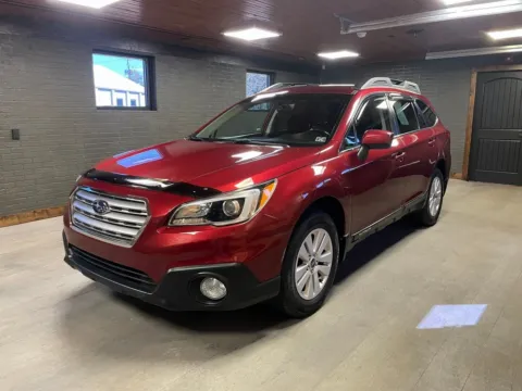 Red 2017 Subaru Outback 2.5i Premium for sale in DuBois, PA