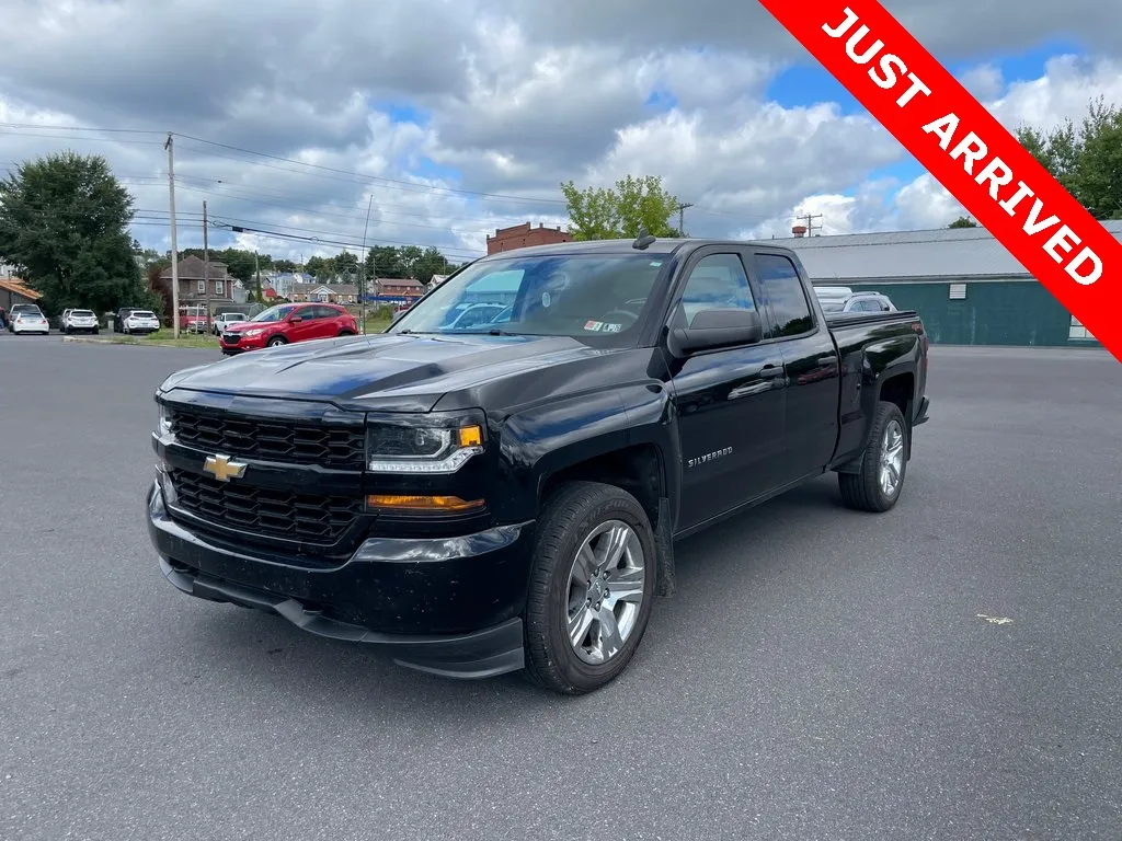 Black 2018 Chevrolet Silverado 1500 Custom for sale in DuBois, PA