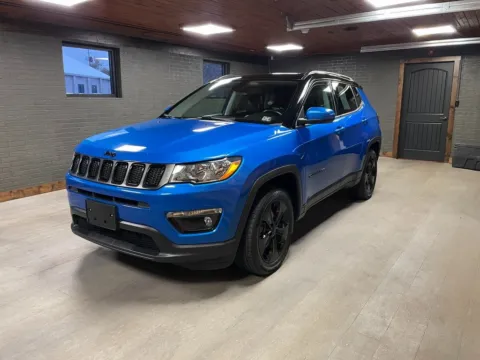 Blue 2021 Jeep Compass Altitude for sale in DuBois, PA