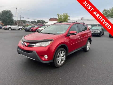 Red 2014 Toyota RAV4 Limited for sale in DuBois, PA