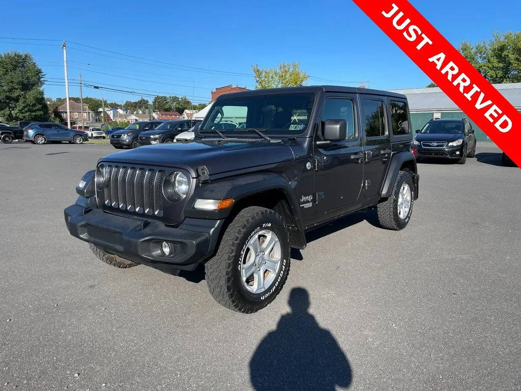 Gray 2019 Jeep Wrangler Unlimited Sport S for sale in DuBois, PA