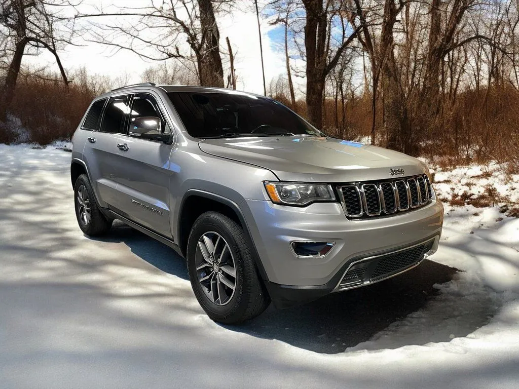 Silver 2017 Jeep Grand Cherokee Limited for sale in DuBois, PA