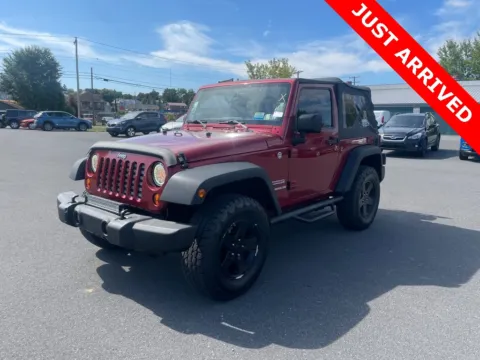 Red 2013 Jeep Wrangler Sport for sale in DuBois, PA