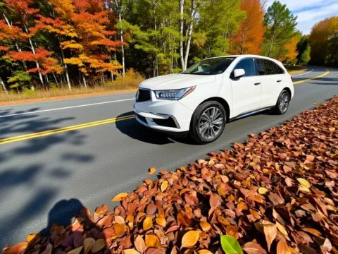White 2017 Acura MDX 3.5L for sale in DuBois, PA