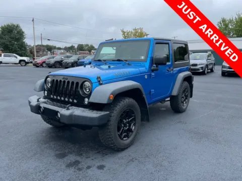 Blue 2015 Jeep Wrangler Willys Wheeler for sale in DuBois, PA