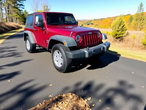 Red 2012 Jeep Wrangler Sport for sale in DuBois, PA