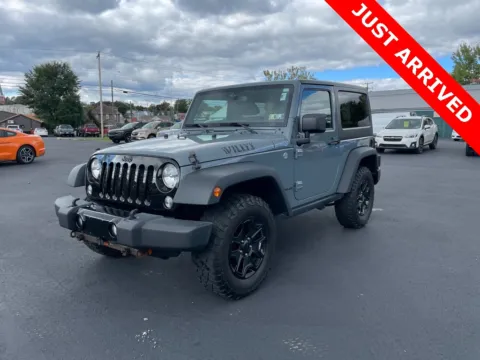 Gray 2015 Jeep Wrangler Willys Wheeler for sale in DuBois, PA
