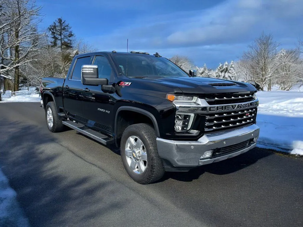 Black 2021 Chevrolet Silverado 2500HD LTZ for sale in DuBois, PA