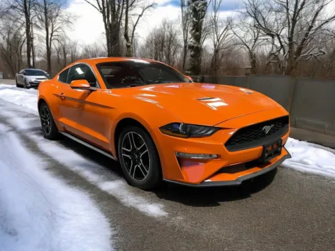Orange 2020 Ford Mustang EcoBoost Premium for sale in DuBois, PA