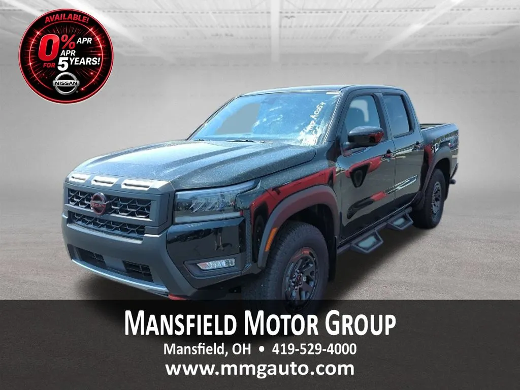 Black 2026 Nissan Frontier PRO-4X for sale in Mansfield, OH