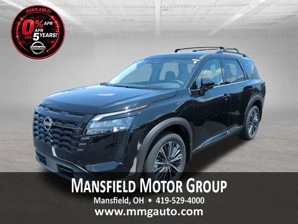Black 2026 Nissan Pathfinder Platinum for sale in Mansfield, OH