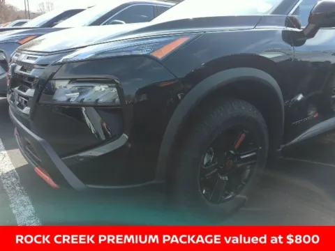 Photos of 2026 Nissan Rogue Rock Creek for sale in Mansfield, OH at Clement Nissan of Mansfield