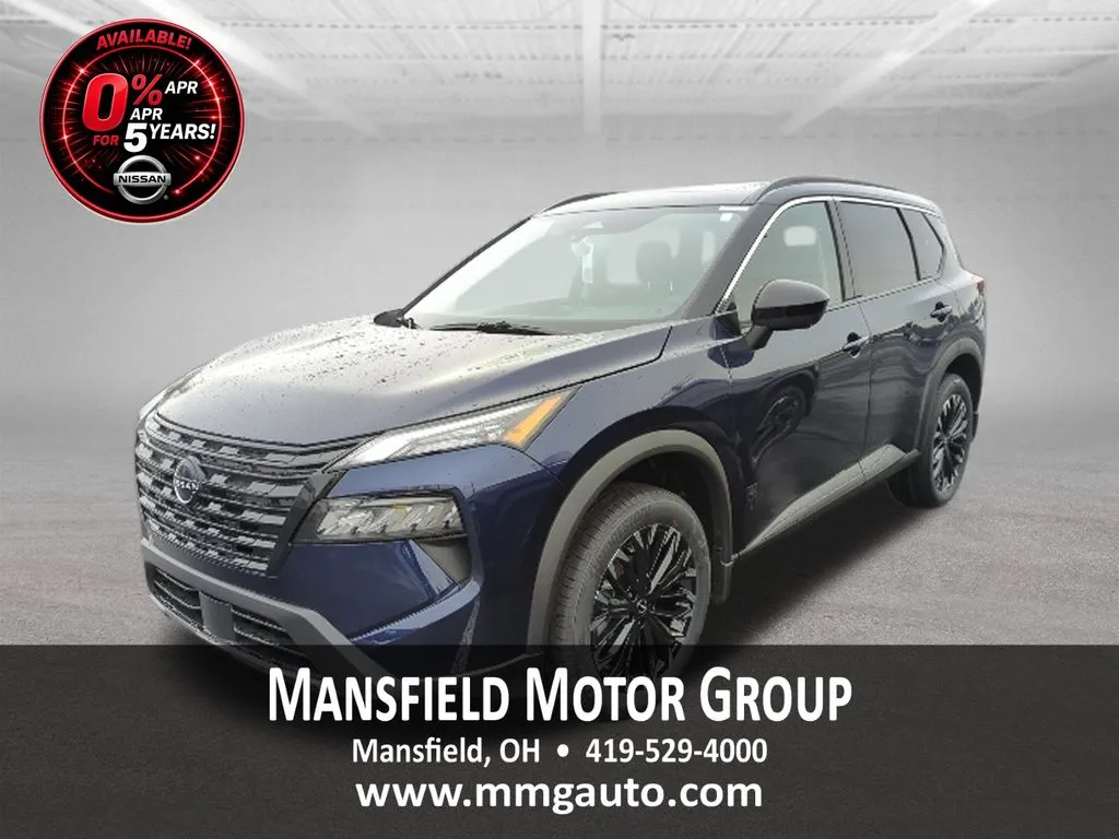 Blue 2026 Nissan Rogue Dark Armor for sale in Mansfield, OH