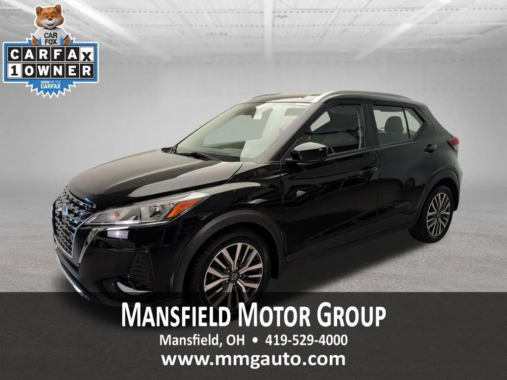 Black 2022 Nissan Kicks SV for sale in Mansfield, OH