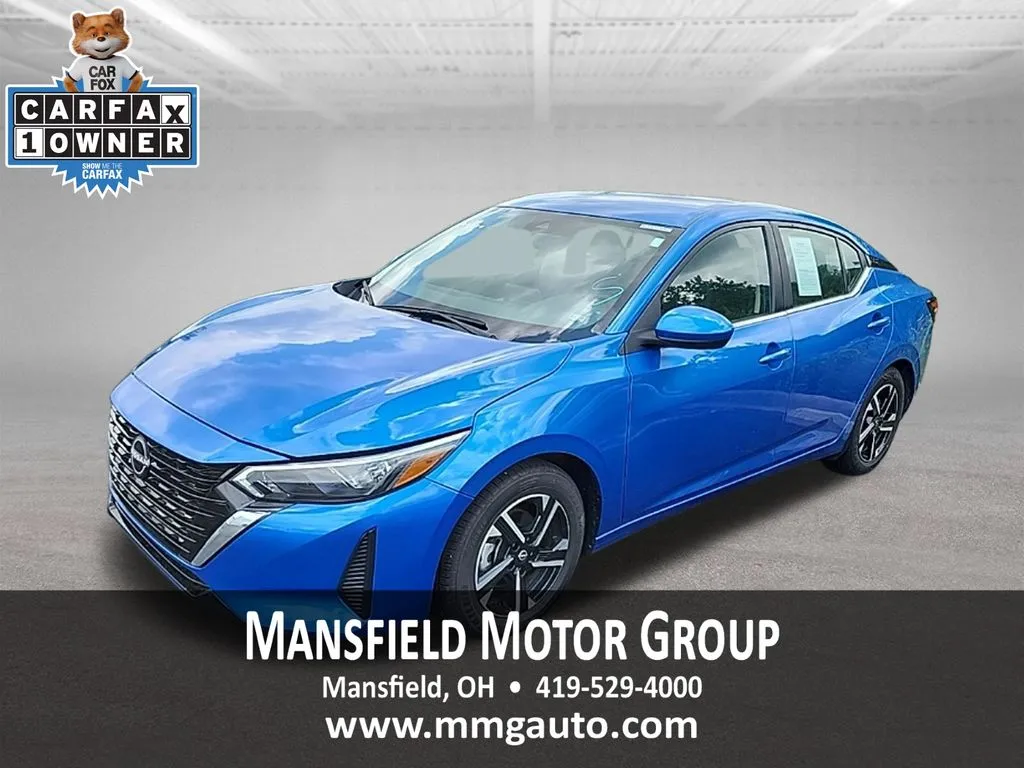 Blue 2025 Nissan Sentra SV for sale in Mansfield, OH
