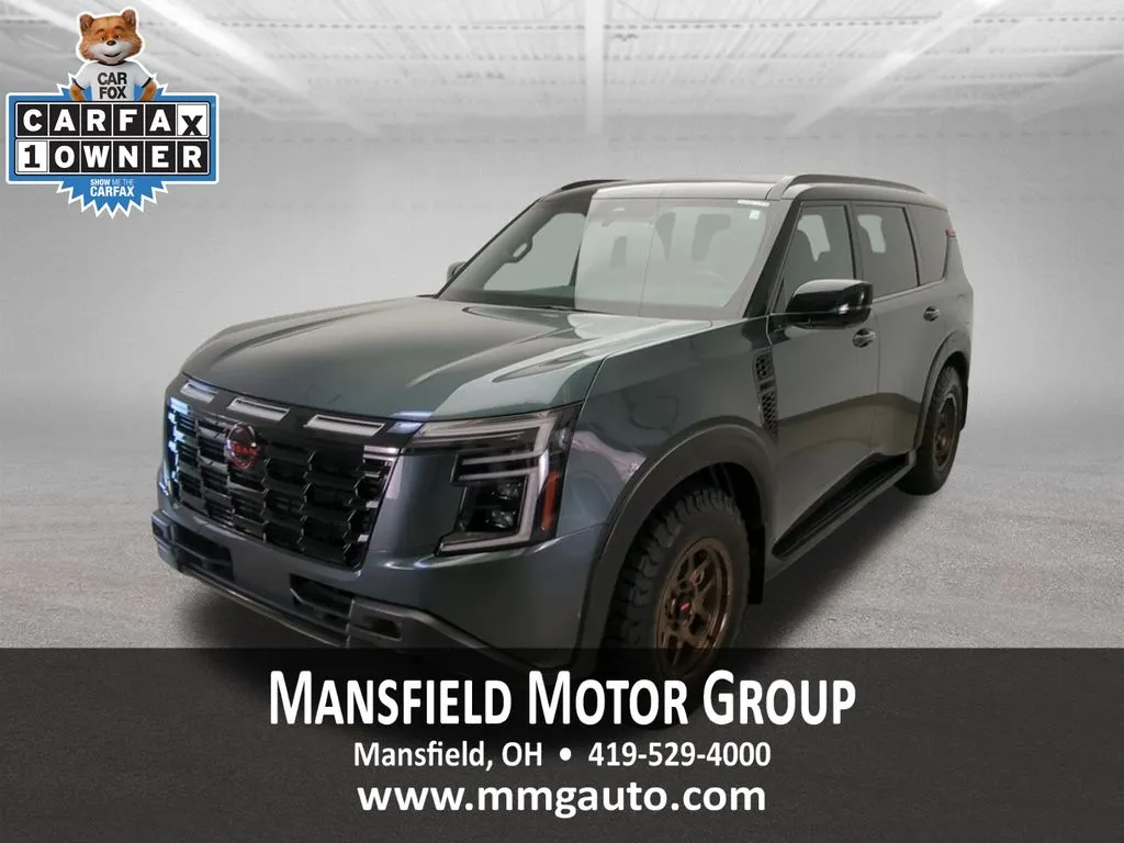 Black 2025 Nissan Armada PRO-4X for sale in Mansfield, OH