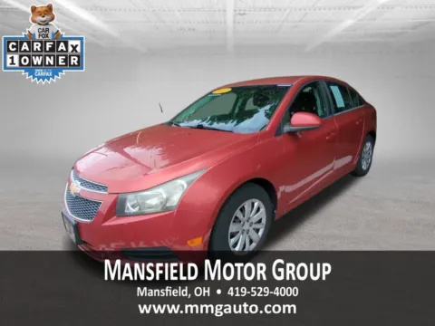Red 2011 Chevrolet Cruze 1LT for sale in Mansfield, OH