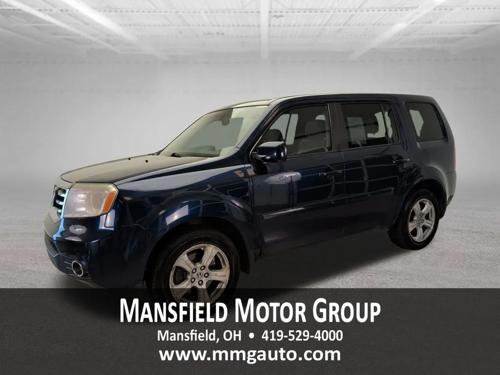 Black 2014 Honda Pilot EX-L for sale in Mansfield, OH
