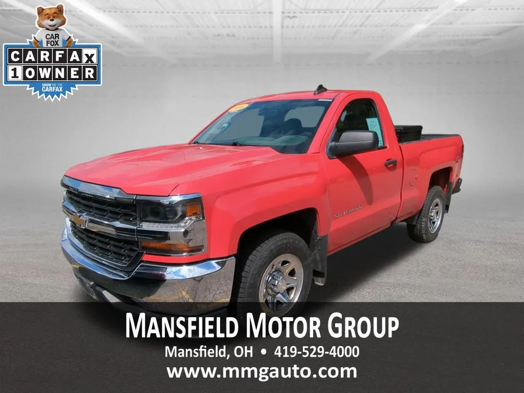 Red 2016 Chevrolet Silverado 1500 LS for sale in Mansfield, OH