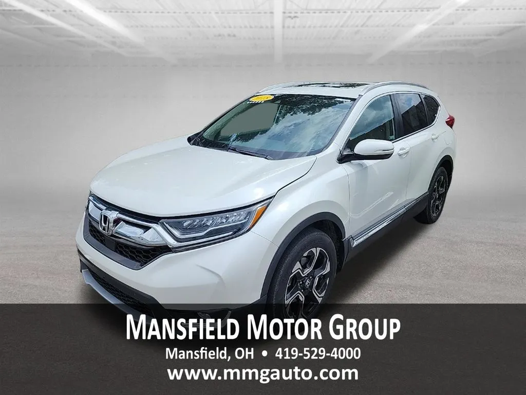 White 2018 Honda CR-V Touring for sale in Mansfield, OH