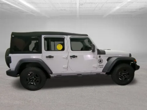 White 2019 Jeep Wrangler Unlimited Sport for sale in Mansfield, OH