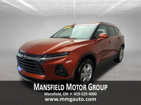 Orange 2021 Chevrolet Blazer LT for sale in Mansfield, OH