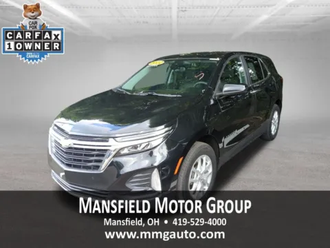 Black 2022 Chevrolet Equinox LT for sale in Mansfield, OH