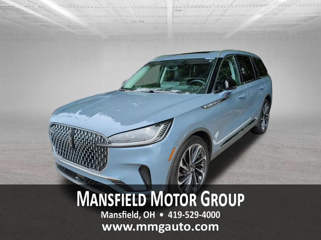 Blue 2025 Lincoln Aviator Reserve for sale in Mansfield, OH