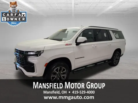 White 2024 Chevrolet Suburban Z71 for sale in Mansfield, OH