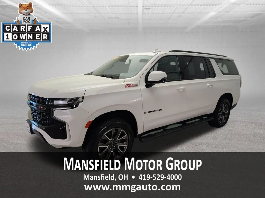 White 2024 Chevrolet Suburban Z71 for sale in Mansfield, OH
