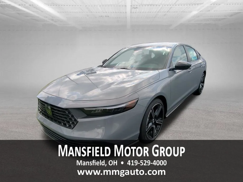 Gray 2026 Honda Accord Hybrid Sport for sale in Mansfield, OH