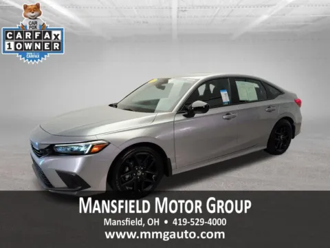 Silver 2024 Honda Civic Sport for sale in Mansfield, OH