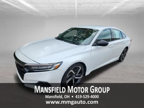 White 2022 Honda Accord Sedan Sport for sale in Mansfield, OH