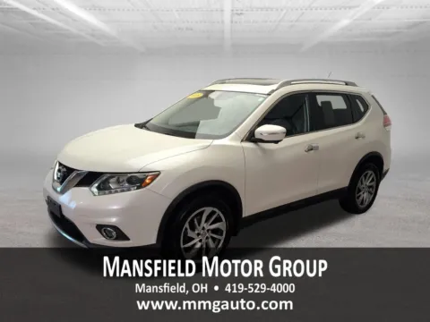 White 2015 Nissan Rogue SL for sale in Mansfield, OH